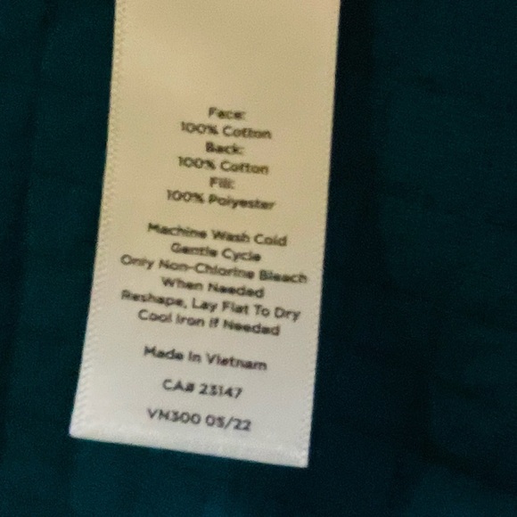 TALBOTS QUILTED RIB TRIM BOMBER JACKET size medium - Picture 8 of 10